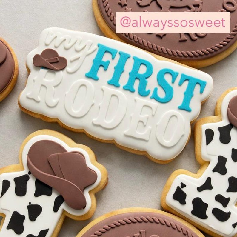My First Rodeo Plaque Stamp & Cutter