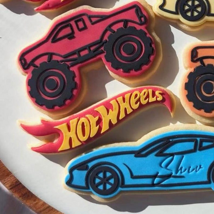 Hot Wheels Logo Stamp & Cutter