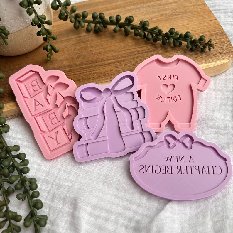A New Chapter Begins Cookie Stamp & Cutter Set