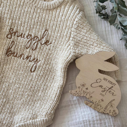 My First Easter Milestone Card