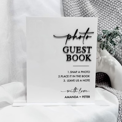 Photo Guest Book Sign