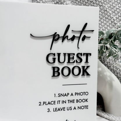 Photo Guest Book Sign