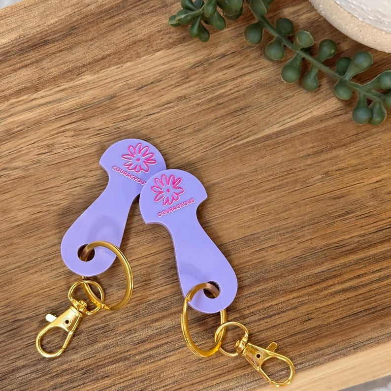 Custom Logo Trolley Key