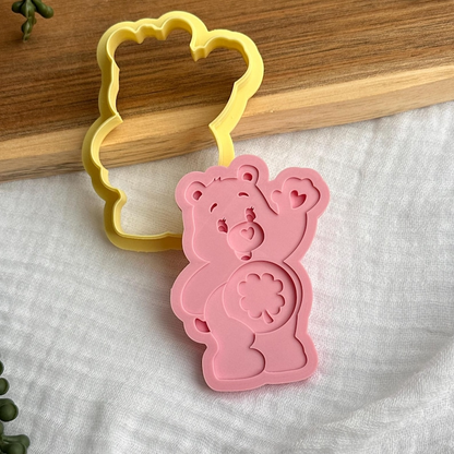 Good Luck Bear Cookie Stamp & Cutter Set