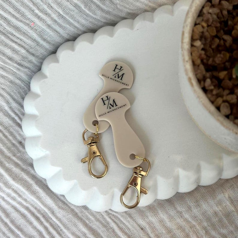 Custom Logo Trolley Key