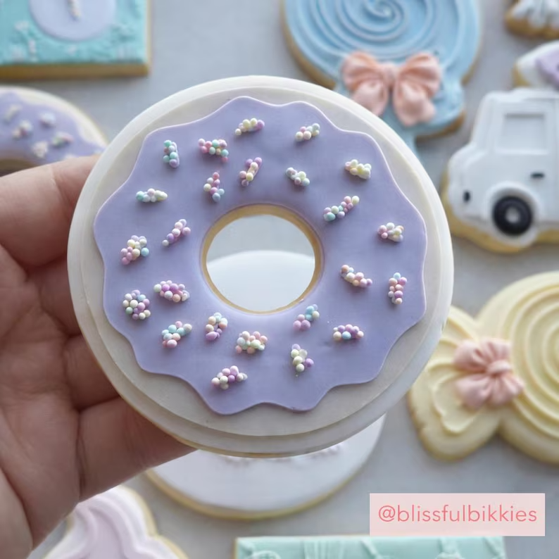 Donut Cookie Stamp & Cutter