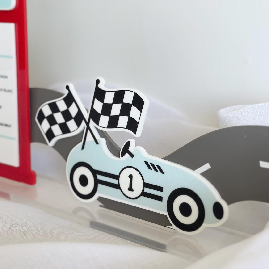 Refuel Station Custom Acrylic Bar Menu