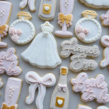Ribbon Cookie Stamp & Cutter