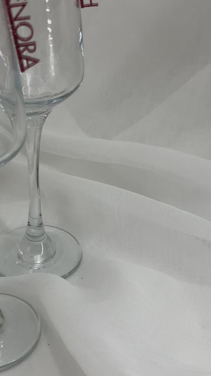 Bow Ribbon Acrylic Name Drink Clip