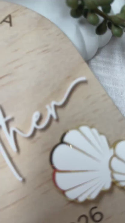 Custom I’m Going to Be a Big Sibling Announcement Plaque