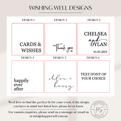 Silver Mirror - Classic Wishing Well Hire