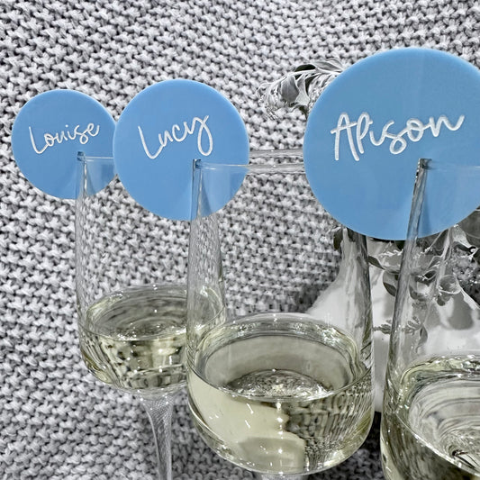 Custom Name Acrylic Champagne Flute