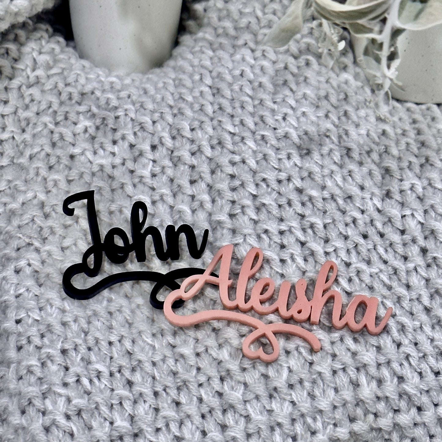 Name Heart Drink Clip