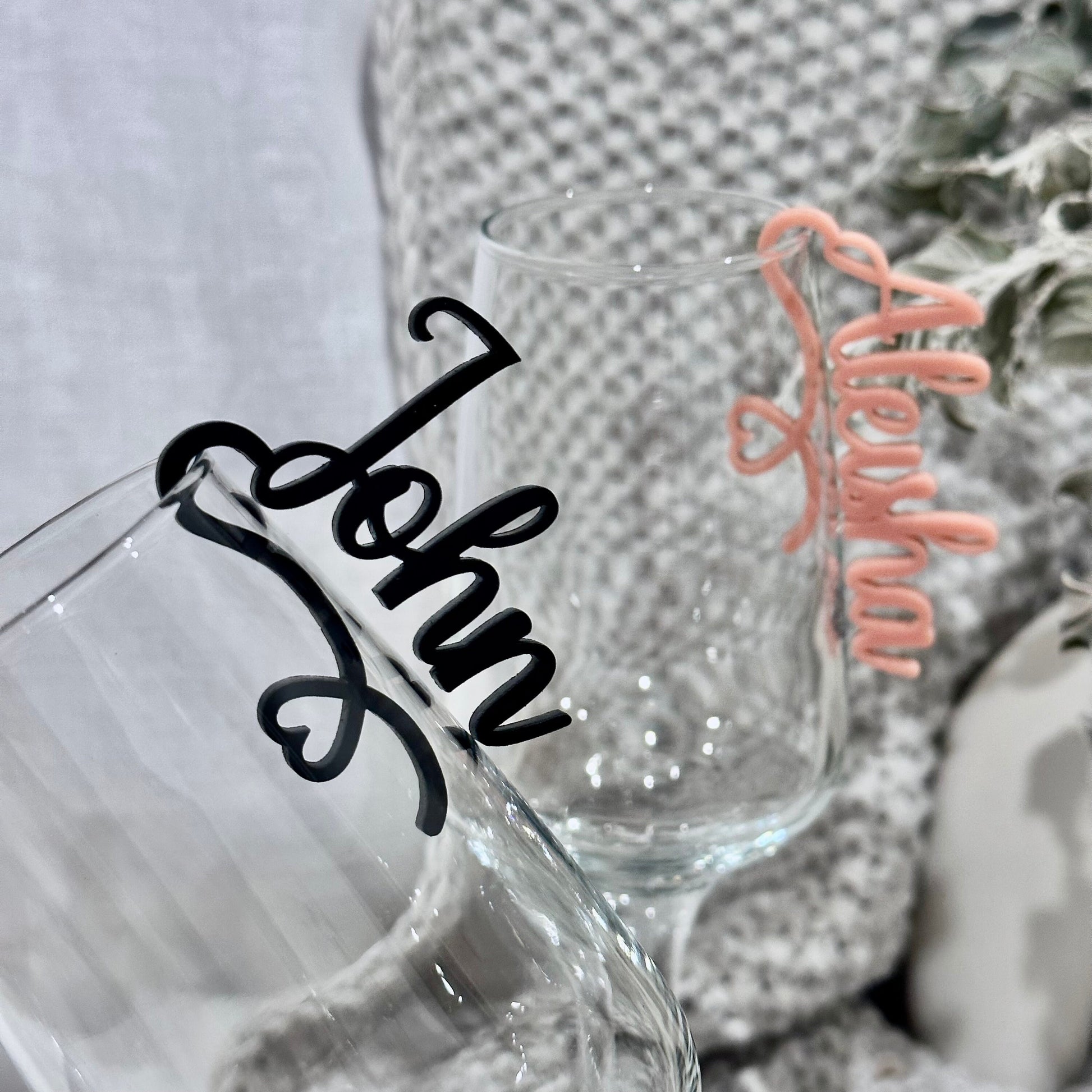 Name Heart Drink Clip