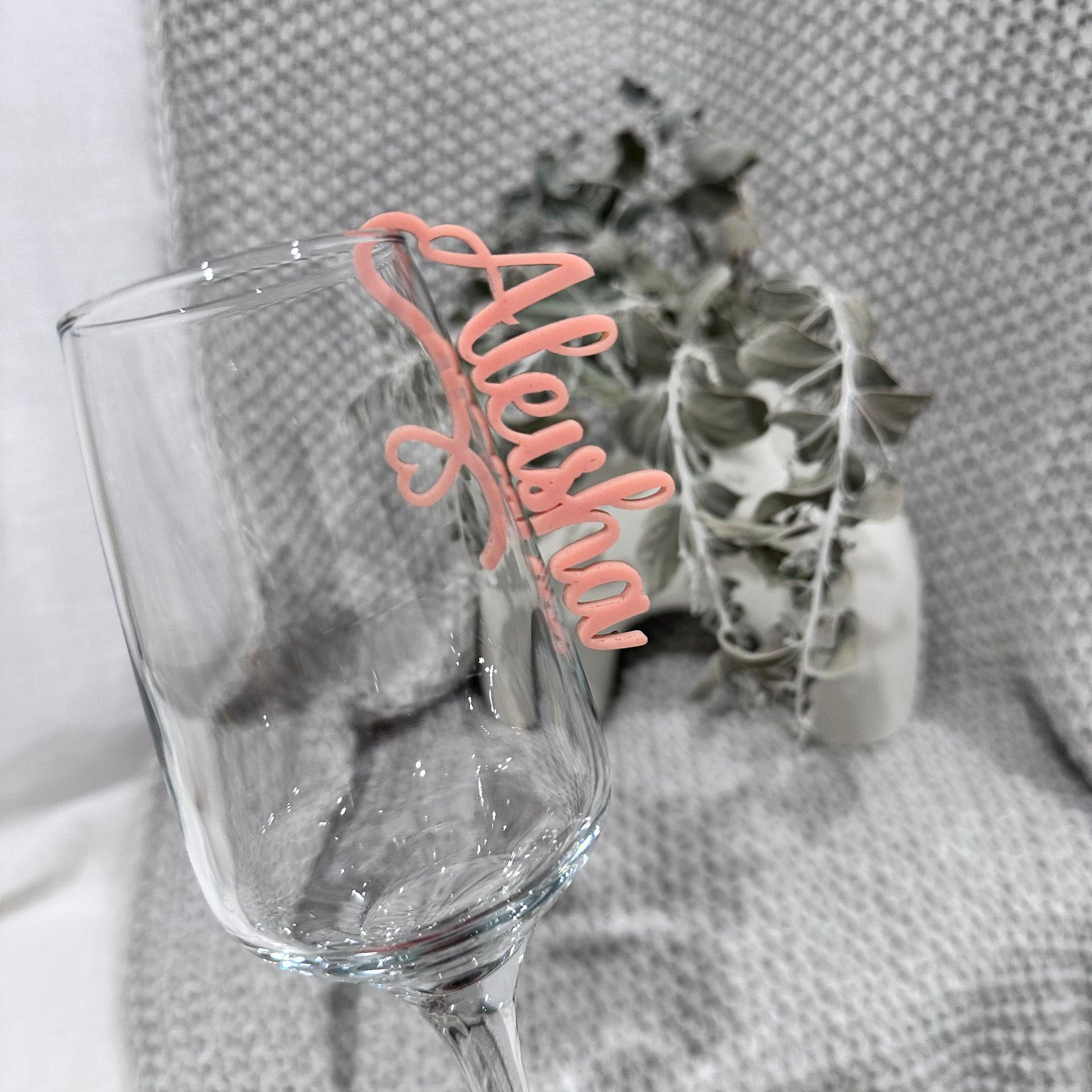 Name Heart Drink Clip